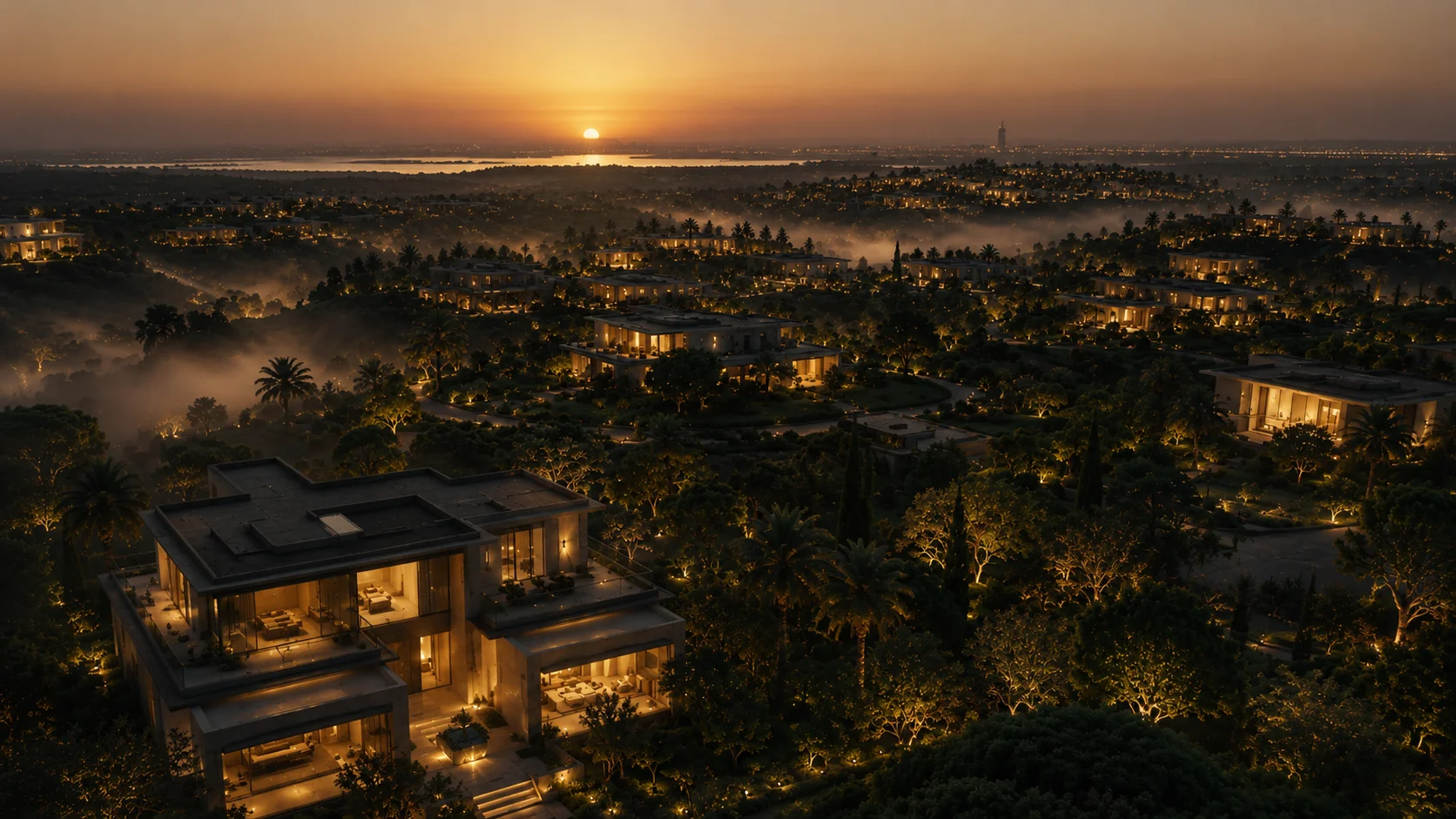 Off-plan villa community