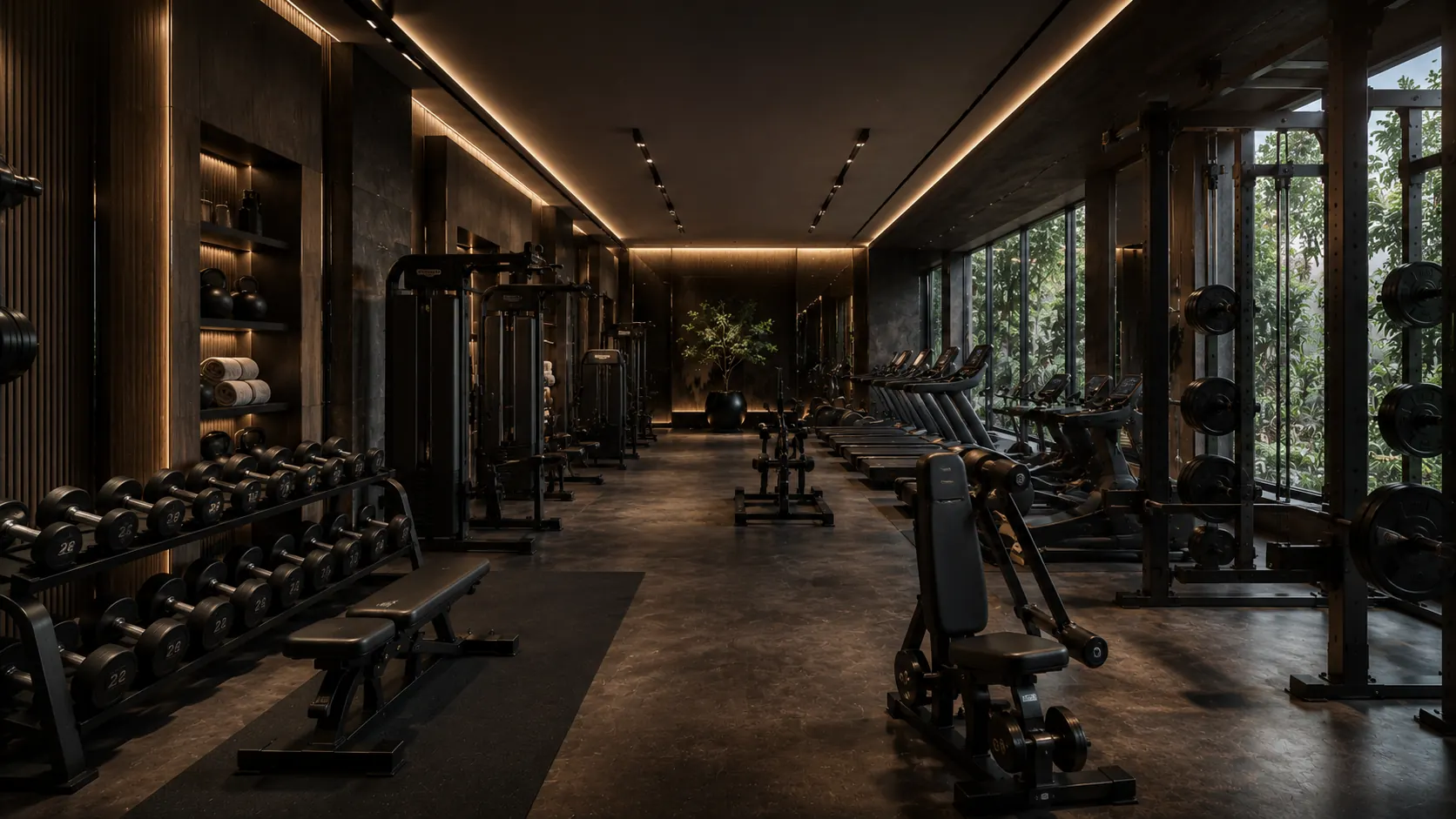 Boutique fitness studio